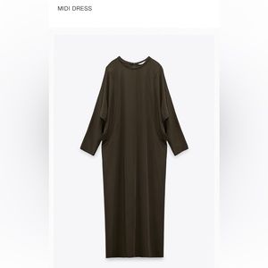 Midi dress Olive Green